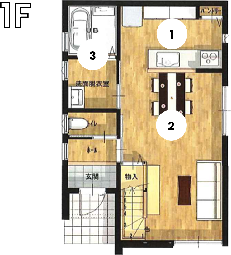 1F